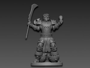 Leeroy Jenkins WarCraft 3D Print Model