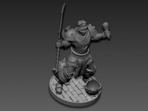 Leeroy Jenkins WarCraft 3D Print Model