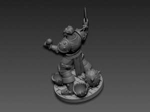 Leeroy Jenkins WarCraft 3D Print Model
