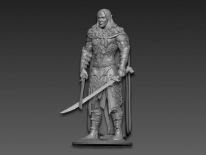 Drizzt Do Urden Modello di stampa 3D