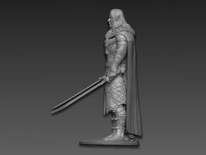 Drizzt Do Urden 3D Print Model