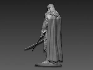 Drizzt Do Urden 3D Print Model