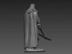 Drizzt Do Urden 3D Print Model