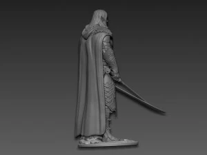 Drizzt Do Urden 3D Print Model