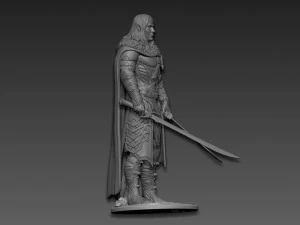 Drizzt Do Urden 3D Print Model