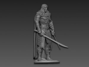 Drizzt Do Urden Modello di stampa 3D