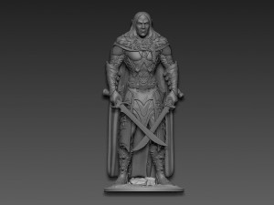 Drizzt Do Urden Modello di stampa 3D