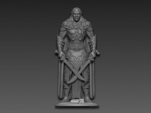 Drizzt Do Urden Modello di stampa 3D