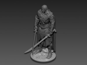 Drizzt Do Urden Modello di stampa 3D