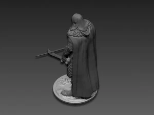 Drizzt Do Urden 3D Print Model