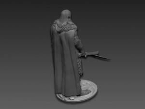 Drizzt Do Urden Modello di stampa 3D
