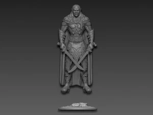 Drizzt Do Urden 3D Print Model