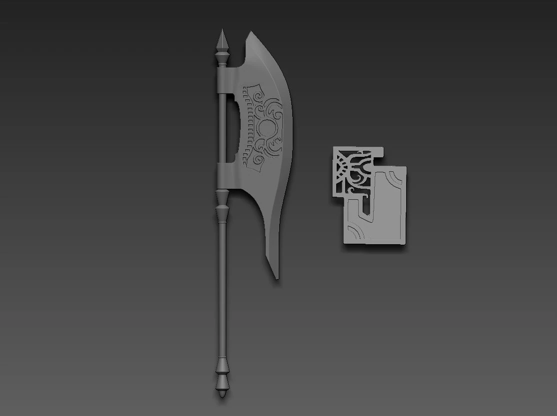 Gilgamesh for cosplay 3D Print Model .c4d .max .obj .3ds .fbx .stl .blend 