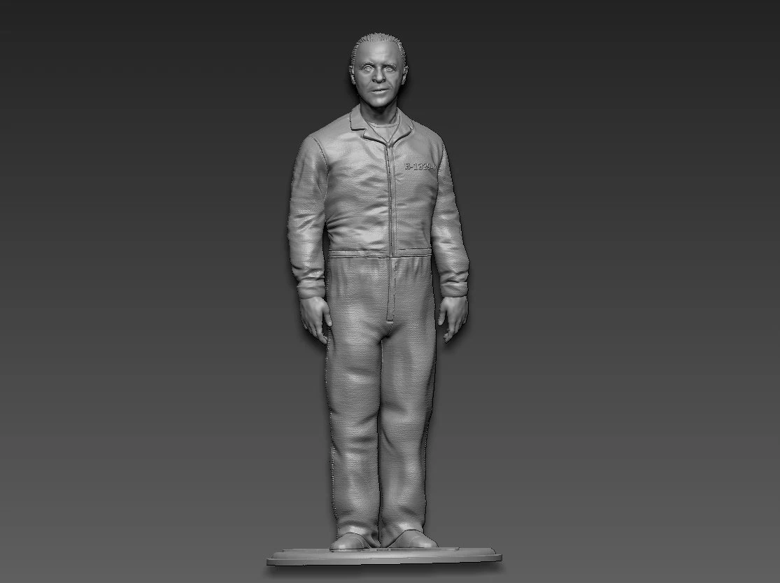 The Silence of the Lambs 3D Print Model .c4d .max .obj .3ds .fbx .stl .blend 