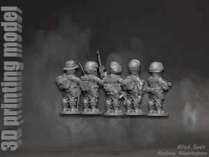 Soldado russo Modelo de Impressão 3D