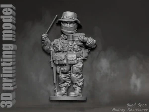 Soldado russo Modelo de Impressão 3D
