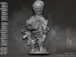 Soldado russo Modelo de Impressão 3D