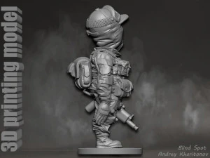 Soldado russo Modelo de Impressão 3D