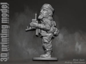 Russian soldier Modèles 3D en vedette