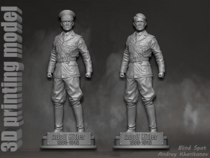 Adolf Hitler 3D 프린트 모델