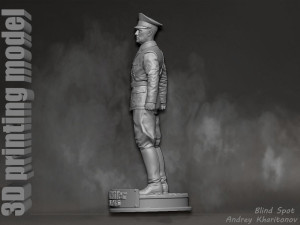 Adolf Hitler 3D 프린트 모델