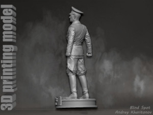 Adolf Hitler 3D 프린트 모델