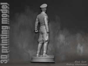 Adolf Hitler 3D 프린트 모델
