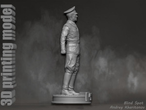Adolf Hitler 3D 프린트 모델