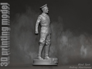 Adolf Hitler 3D 프린트 모델
