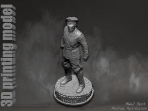 Adolf Hitler 3D 프린트 모델