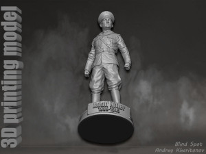 Adolf Hitler 3D 프린트 모델