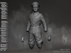 Adolf Hitler 3D 프린트 모델