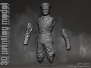 Adolf Hitler 3D 프린트 모델