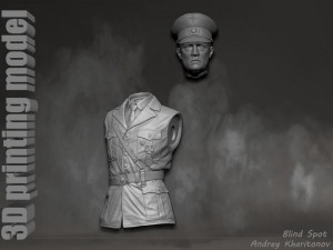 Adolf Hitler 3D 프린트 모델