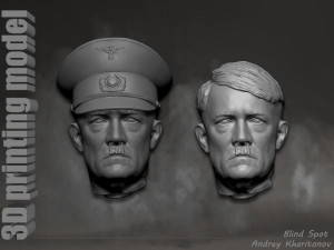 Adolf Hitler 3D 프린트 모델