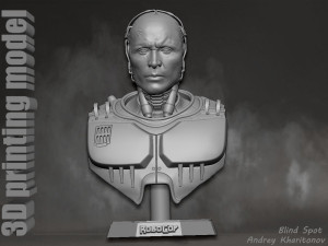Robocop 3Dプリントモデル