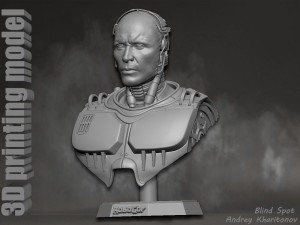 Robocop 3Dプリントモデル