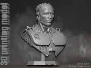 Robocop 3Dプリントモデル