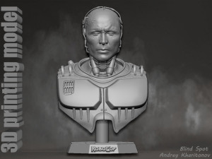 Robocop 3Dプリントモデル