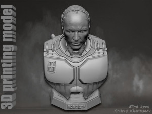 Robocop 3Dプリントモデル