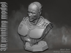 Robocop 3Dプリントモデル