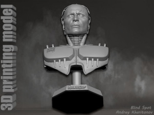 Robocop 3Dプリントモデル