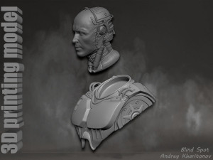 Robocop 3Dプリントモデル