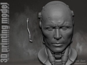Robocop 3Dプリントモデル