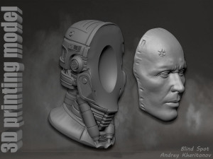 Robocop 3Dプリントモデル