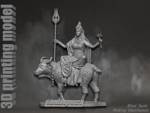 Shailaputri Model Cetak 3D