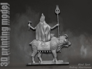Shailaputri Model Cetak 3D