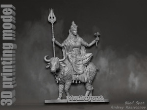 Shailaputri Model Cetak 3D