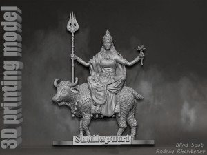 Shailaputri Model Cetak 3D