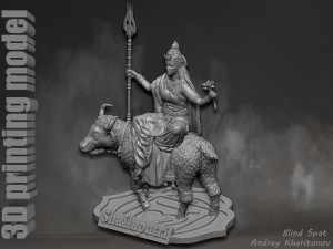 Shailaputri Model Cetak 3D